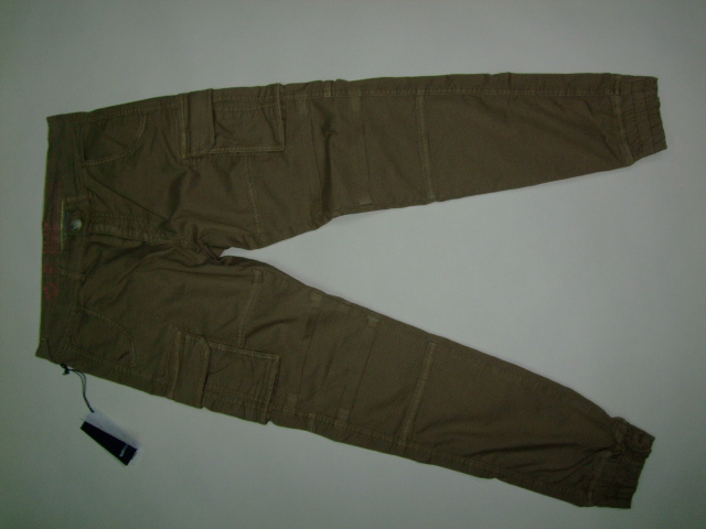 GAS TROUSERS Style No.360632 Material No.070914 STYLE NAME BOB GYM Color 1132 OLD SAND Size S