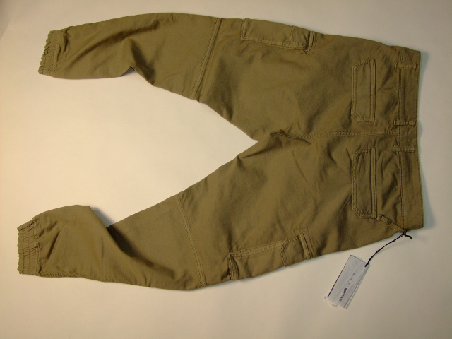 GAS TROUSERS Style No.360632 Material No.070914 STYLE NAME BOB GYM Color 1132 OLD SAND Size M