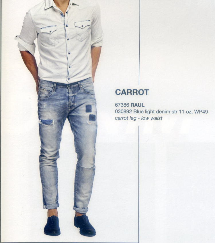GAS JEANS CARROT 67386 RAUL