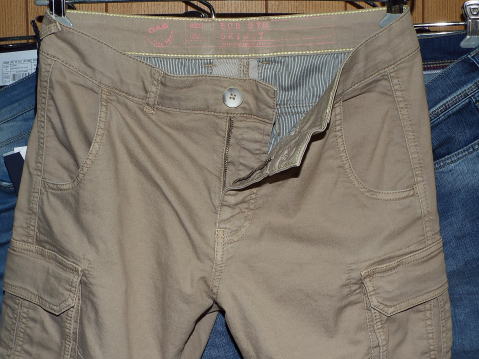 GAS TROUSERS Style No.360632 Material No.070914 STYLE NAME BOB GYM Color 1132 OLD SAND