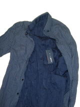 GAS Thema.WI03 Item.SHIRTS Style No.151120 Material No.076133 STYLE NAME.FLIX/S REV. Length. Color.0538 BLUE BLACK